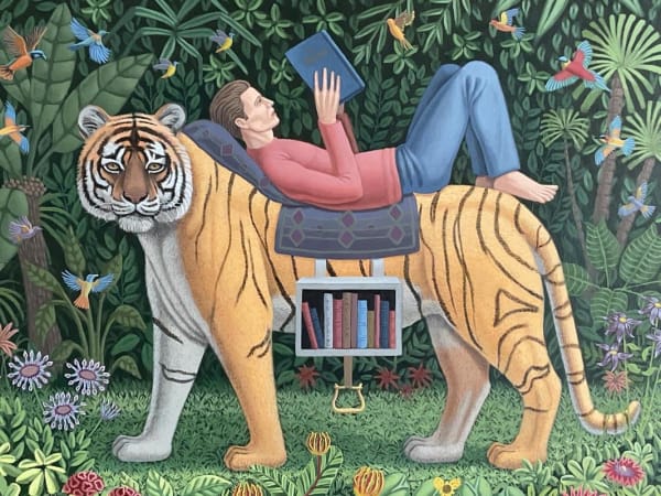 Ian Boyce - William and the Tyger, 2025