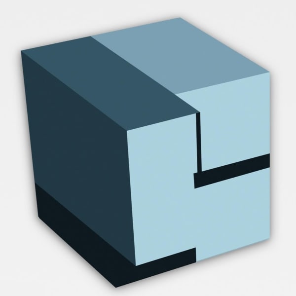 Beti Bricelj - Flat Cube - R54, 2025