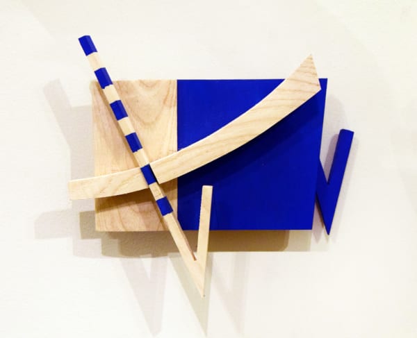 Doug Cocker RSA First Variations 16 Painted ash wood Approx. 20 x 18 x 6 cm