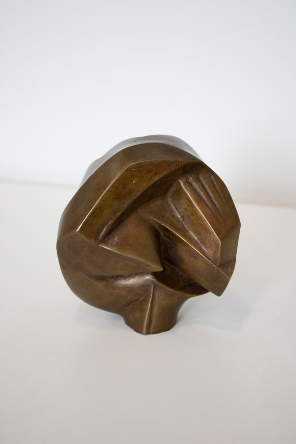 Frank Pottinger RSA Two in a Bush Bronze 11 x 11 x 10 cm Edition of 3