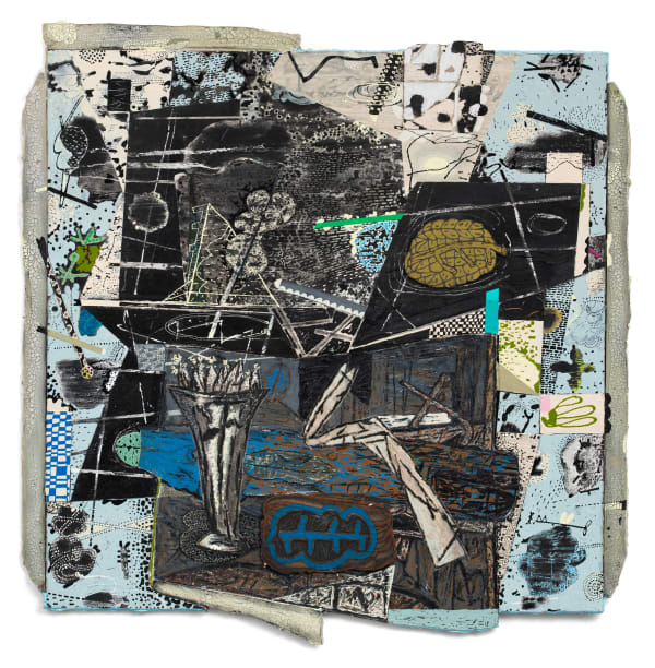 Lennox Dunbar RSA, Night Walk (after Braque)