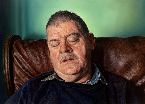 Daniel Nelis, Man with Closed Eyes