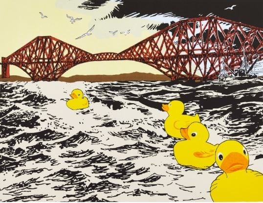 David Mach HRSA, Floating Forth, 2019
