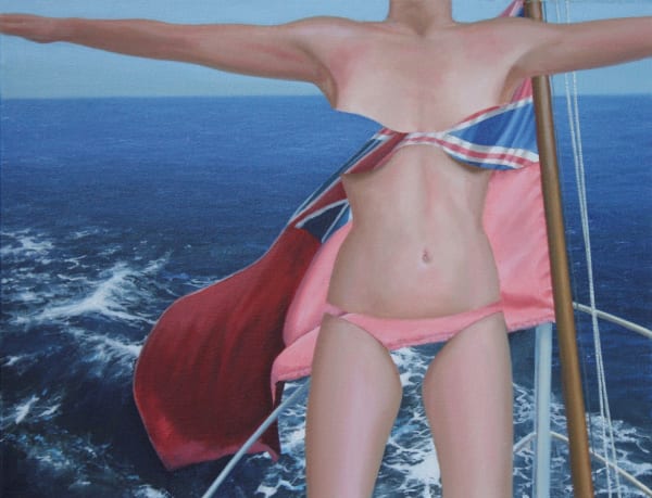 Gordon Mitchell RSA Titanic Oil on canvas 35.5 x 45.5 cm