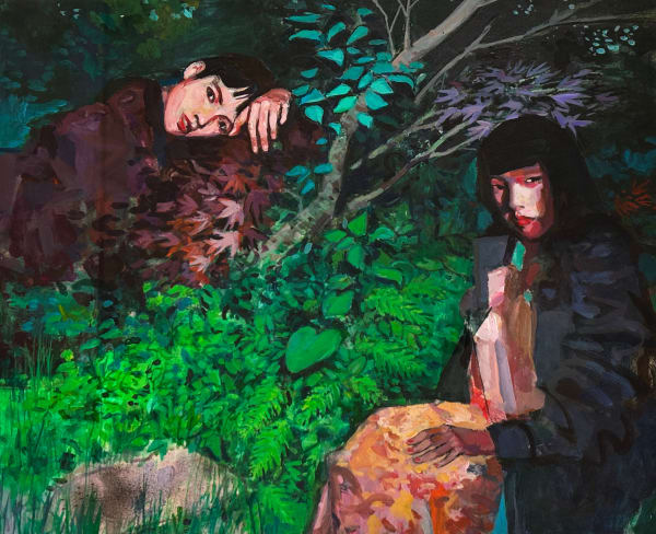 George Donald RSA, Night Garden, 2024