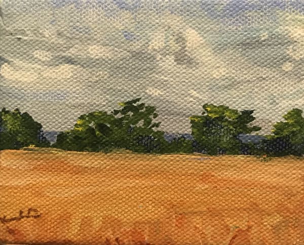 Henry Kondracki RSA Somewhere in Fife, 2020 Oil on canvas 8 x 10 cm