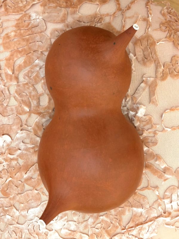 Rowan Roscher Vital 2, 2025 Terracotta ceramic, hand-built and wheel-thrown, glaze 40 x 15 x 20 cm