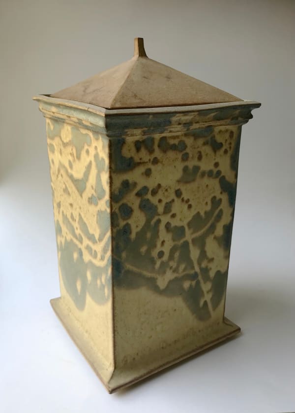 Frank Pottinger RSA Untitled (Lidded Vessel III) Glazed stoneware 32 x 17.5 x 17.5 cm