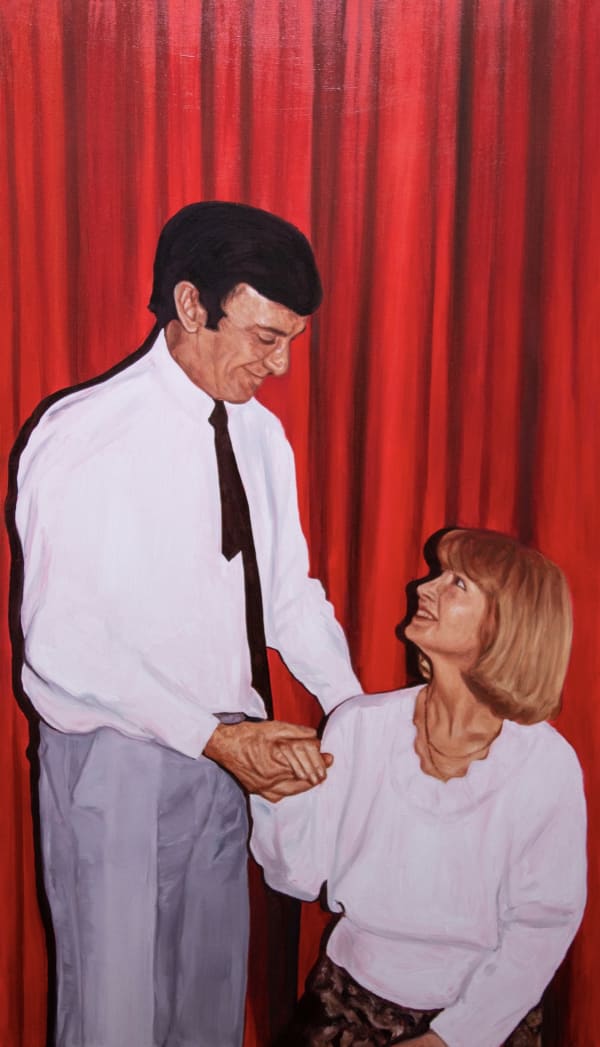 Calder MacKay She, 2023 Oil on stretched canvas 210 x 120 cm