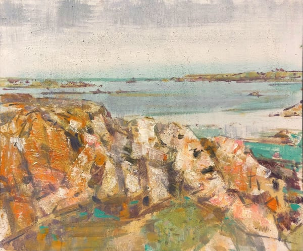 Gordon Bryce RSA Traigh by Arisaig Oil on canvas Image: 52 x 61 cm Framed: 68 x 76 cm