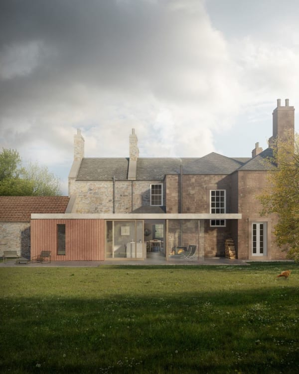 Pend Architects, Works in Process - Material Studies: Reclaimed Masonry - Edinburgh