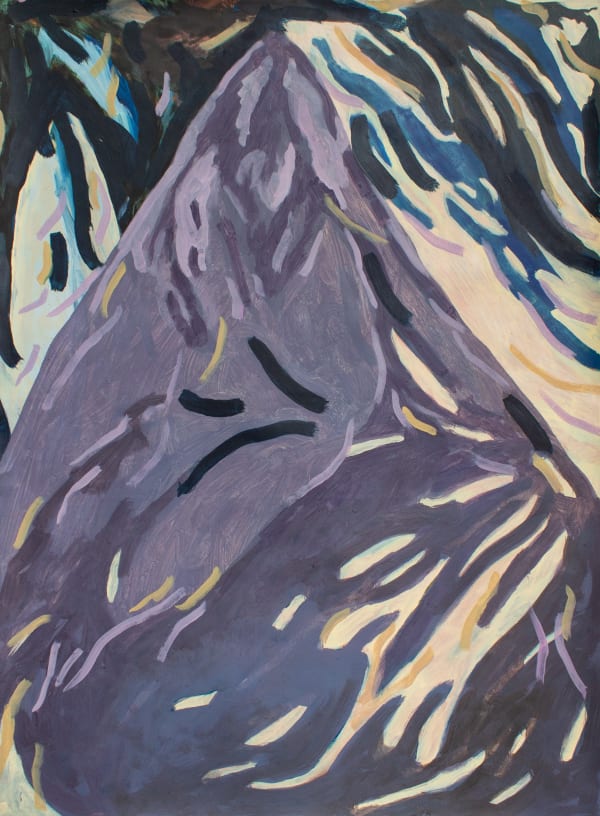 Joanna Holisz Driving Oil on paper 51 x 68 cm