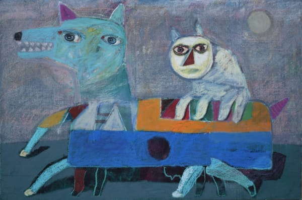 Neil Macpherson RSA, Running Away Together, 2020