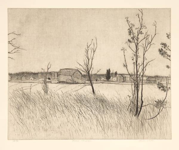 Frances Walker RSA, Finnish Landscape, 1980