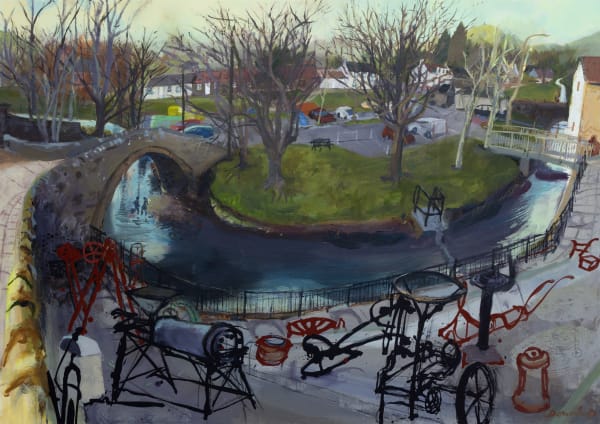Kate Downie RSA - The Paidlet Burn, 2025
