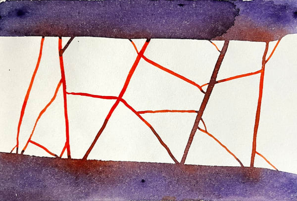 Gareth Fisher PRSA The Alessandria Series 39, 2000-01 Watercolour on paper 10 x 15 cm