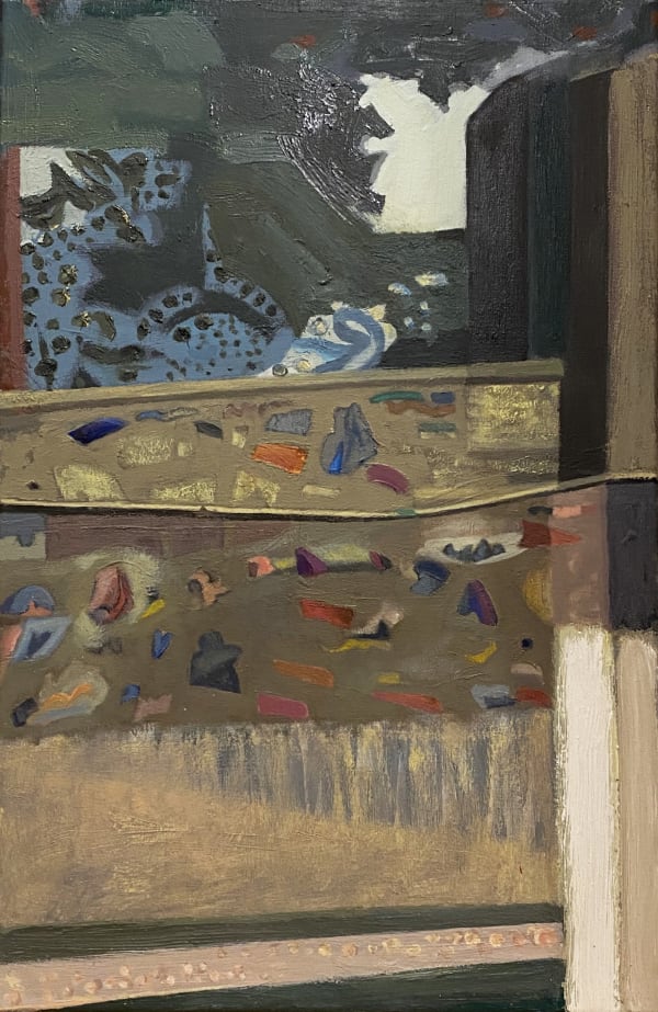 Kirkland Main RSA Deconstruction, 2017 OIl on canvas 60 x 40 cm