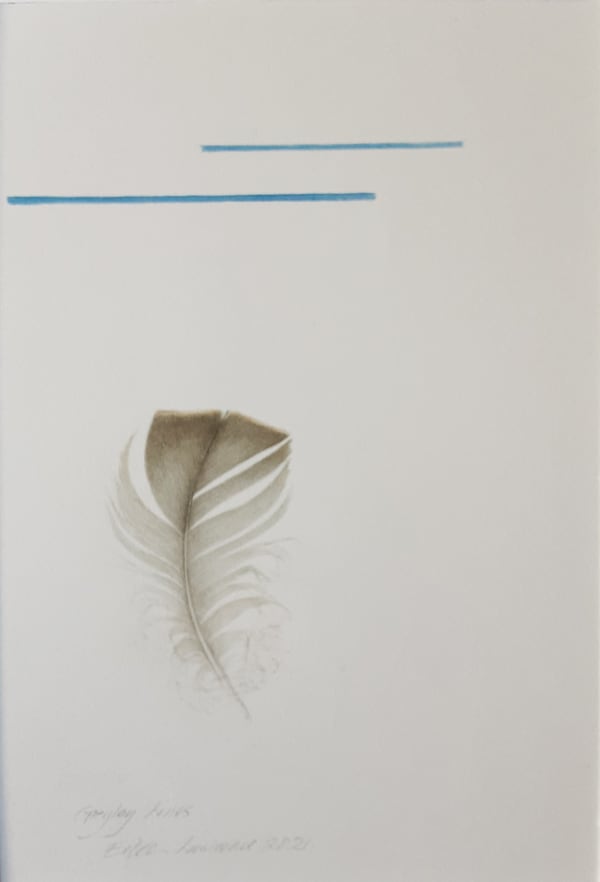 Eileen Lawrence RSA, Greylag Lines, 2021