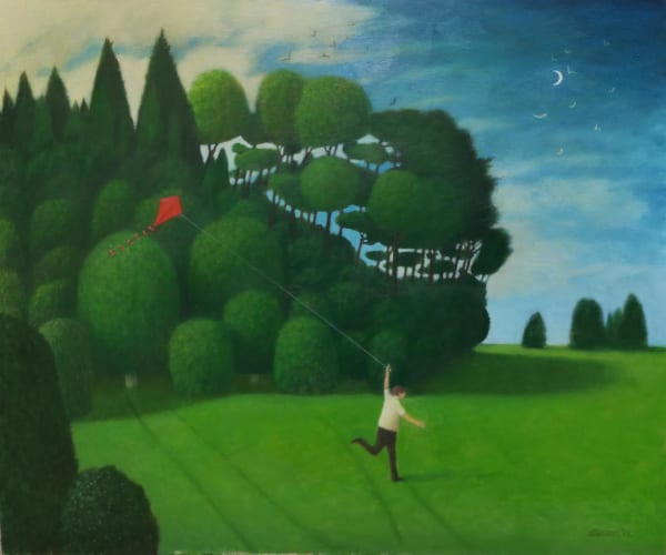 James Tweedie - Boy with Kite, 2023