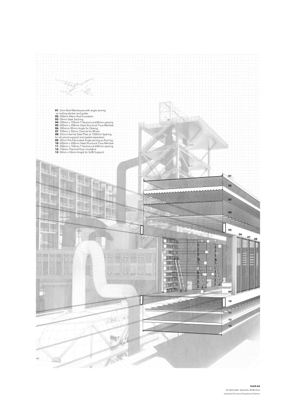 Yavor Nedelchev, PLATE XIV: EX MACHINA: SKELETAL APPROACH, 2023