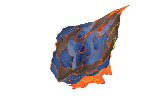Ilana Halperin RSA, Eldfell Lava Bombs (collected while still glowing), 8