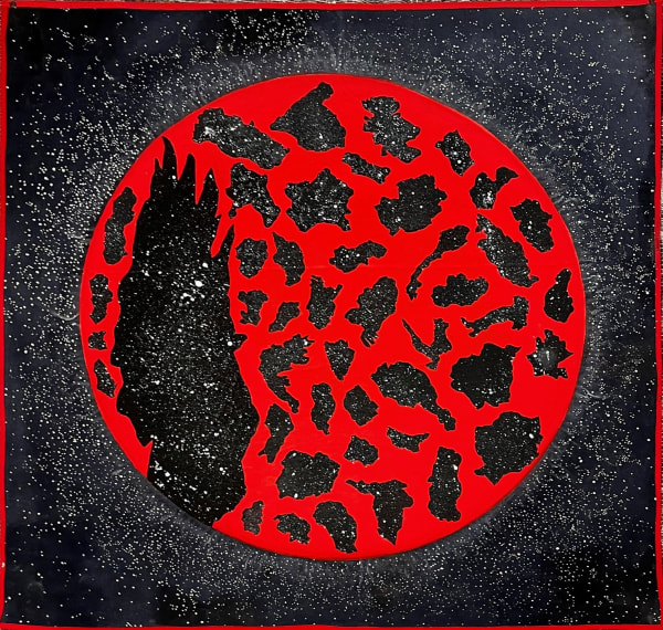 Sam Ainsley RSA The Milky Way, 2020 Acrylic on canvas 83 x 83 cm