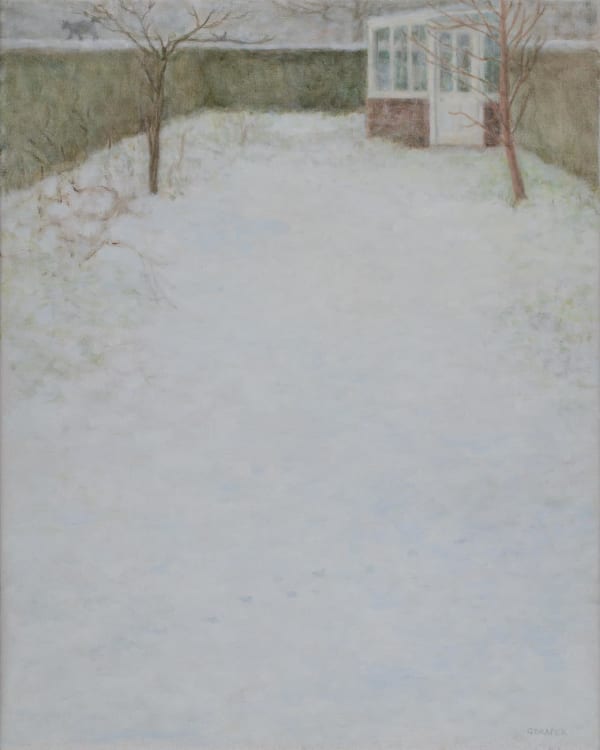 Genevieve Draper Early one morning, 2020 Oil on canvas Unframed: 50 x 40 x 2 cm Framed: 63 x 52 x 4 cm
