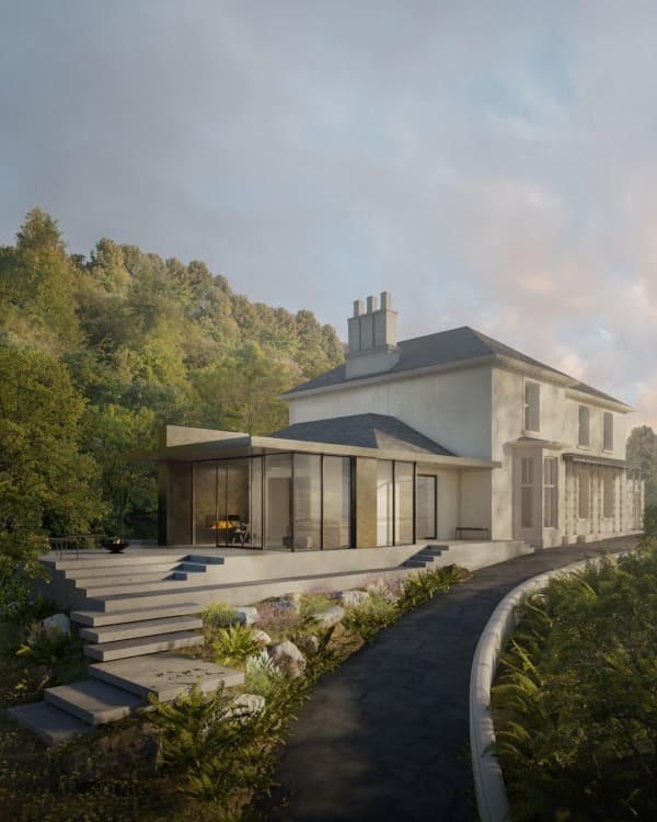 Pend Architects, Works in Process - Material Studies: Blackened Steel - Isle of Bute