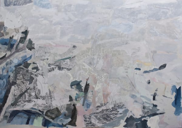 Catharine Davison Assembling Craiglockhart  Oil on canvas 120 x 170 cm