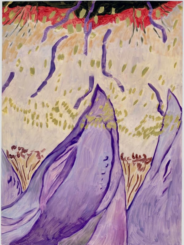 Joanna Holisz, Purple Mountains II, 2022