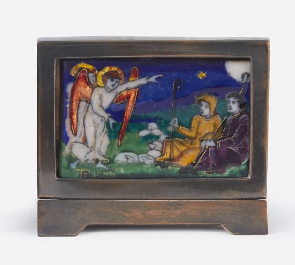 Phoebe Anna Traquair HRSA, The Annunciation to the Shepherds, 1900