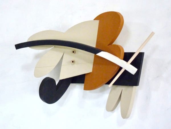 Doug Cocker RSA Ento 2 Painted wood 45 x 30 x 16 cm