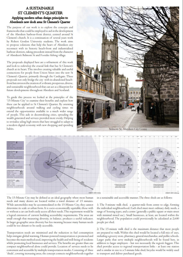 David Reid St Clement’s Quarter Sustainability #1, 2021 59 x 84 cm