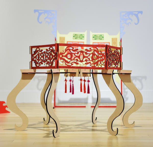 Hannah Lim Spider, 2020 MDF 100 x 180 x 150 cm Edition of 15