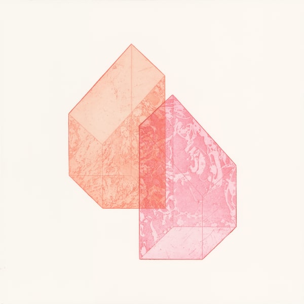 Rachel Duckhouse Canberra ix, 2022 Etching Paper size: 39 x 39 cm Framed: 45 x 45 cm Edition of 10