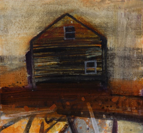Barbara Rae RSA, Hut - Fort Ross 3, 2016