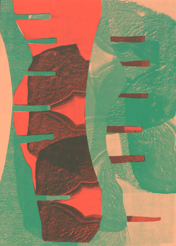 Rosalind Lawless Candleriggs II Screenprint on somerset satin 410gsm 80 x 70 cm Edition of 5