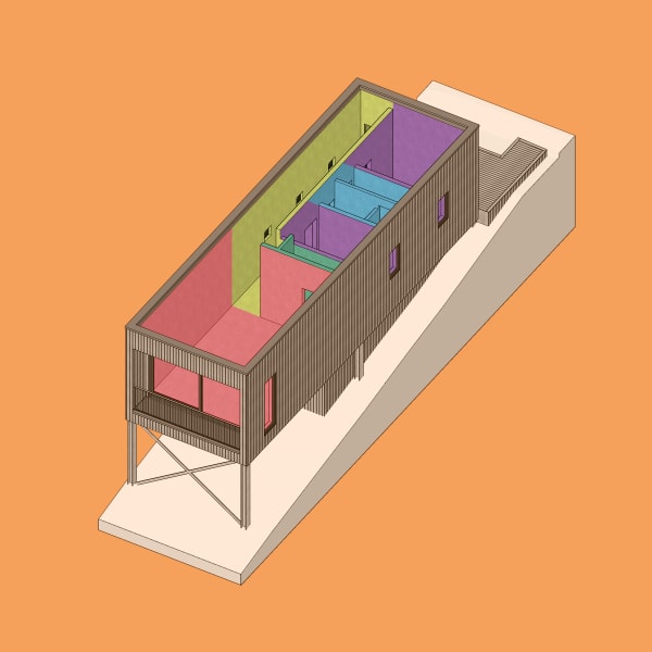 Fergus Purdie RSA Gwydyr Lodge Digital print 60 x 60 cm