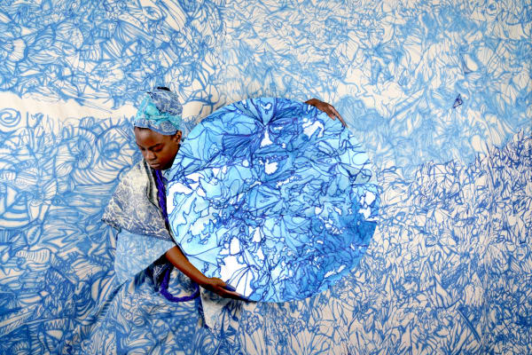 Sekai Machache The Divine Sky 1, 2020 Photography; digital print direct on aluminium 84.1 x 118.8 cm Edition of 10 plus 2 artist's proofs