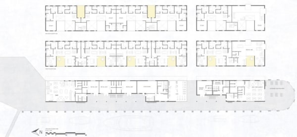 Meghan Rasmussen Co-Living - Plan , 2020 Graphic image 151 x 70 cm