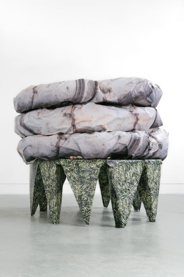 Suzanne Anthony Bulge, 2021 Mixed media 175 x 160 x 160 cm