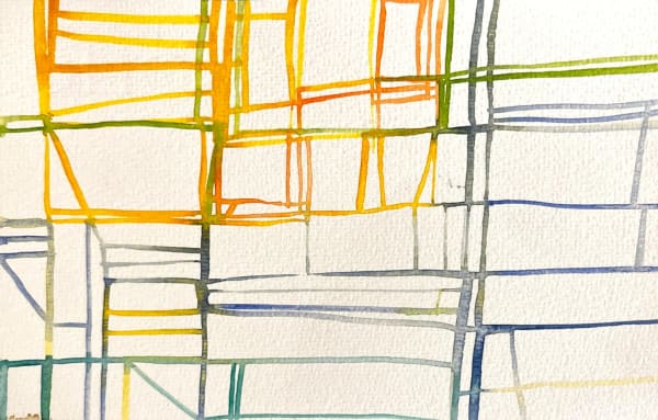 Gareth Fisher PRSA The Alessandria Series 2, 2000-01 Watercolour on paper 10 x 15 cm