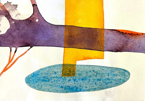 Gareth Fisher PRSA The Alessandria Series 52, 2000-01 Watercolour on paper 10 x 15 cm