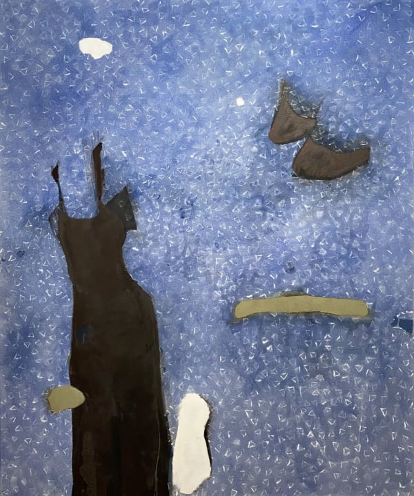 Danele Evans Glitter, 2024 Oil on canvas 120 x 100 cm
