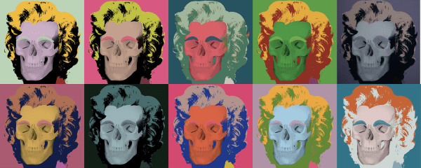 Heidi Popovic, Marilyn contemporary - Set of 10, 2008