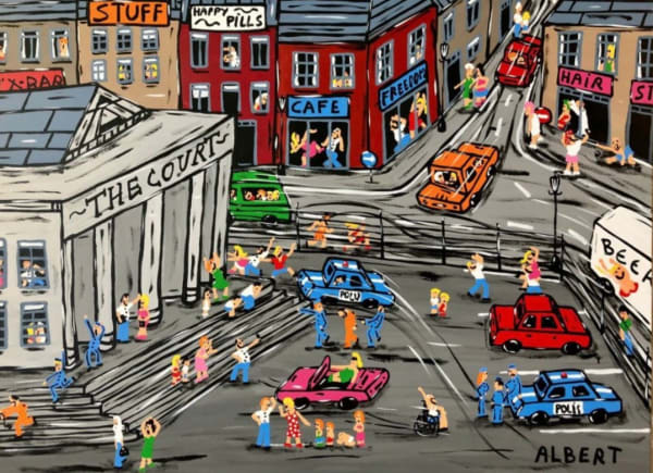 Albert Willem, The divorce selfie, 2020