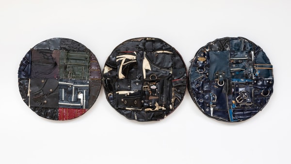 Charles McGill, Moon Triptych, 2016