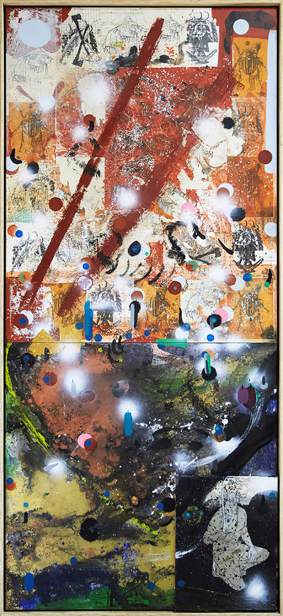 Angelbert Metoyer, The Baptist Imbued A map, 2021