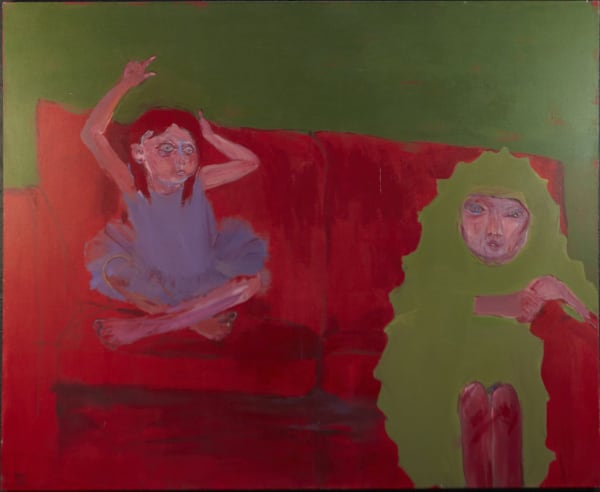 Meng Yang Yang, Untitled (woman & girl) taint, 2006