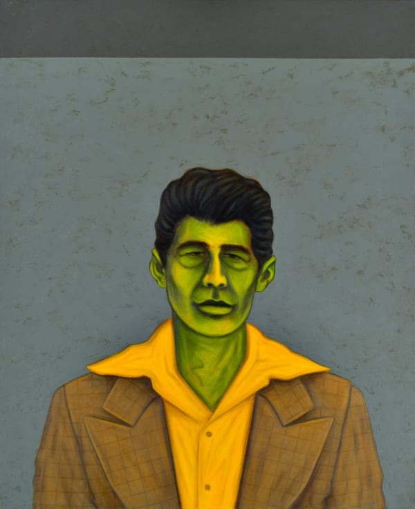 César A. Martínez El Perico, 2016 Acrylic on canvas 54 x 44" 137.2 x 111.8 cm